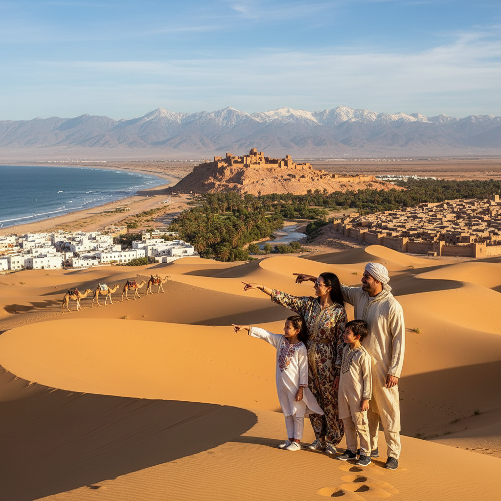 Où aller au maroc en famille : 7 destinations coup de cœur à découvrir